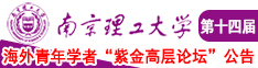 女年操逼南京理工大学第十四届海外青年学者紫金论坛诚邀海内外英才！